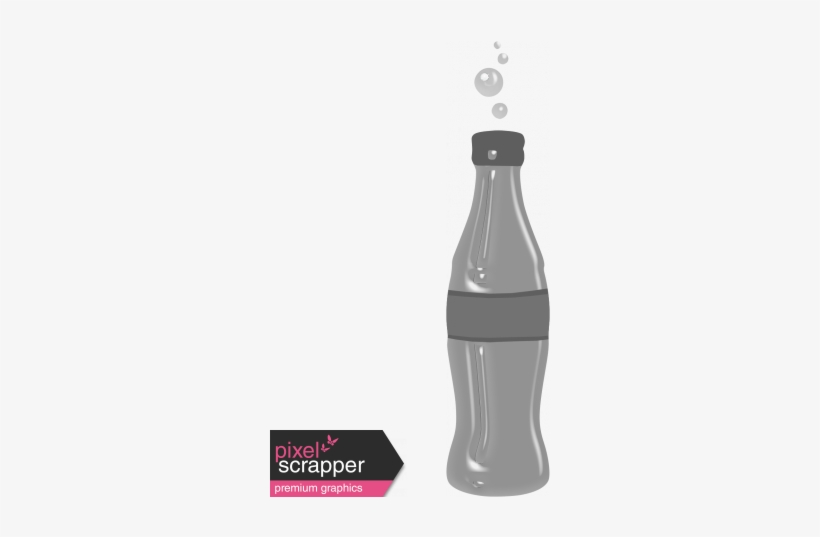 Layered Element Template - Glass Bottle, transparent png download