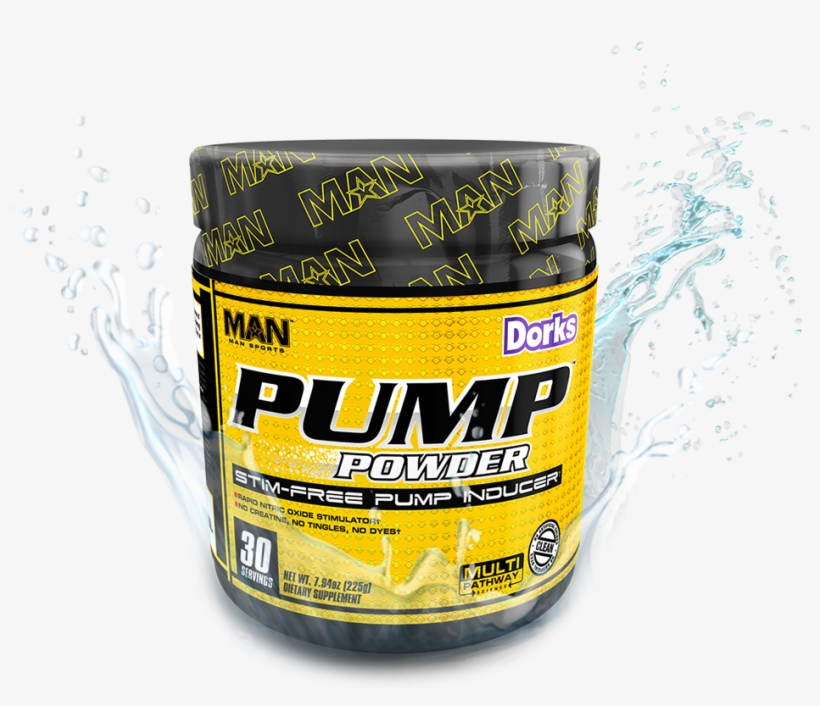 If You Struggle With Making That Mind-muscle Connection - Man Sports Pump Powder - 30 Servings Sour Batch, transparent png download