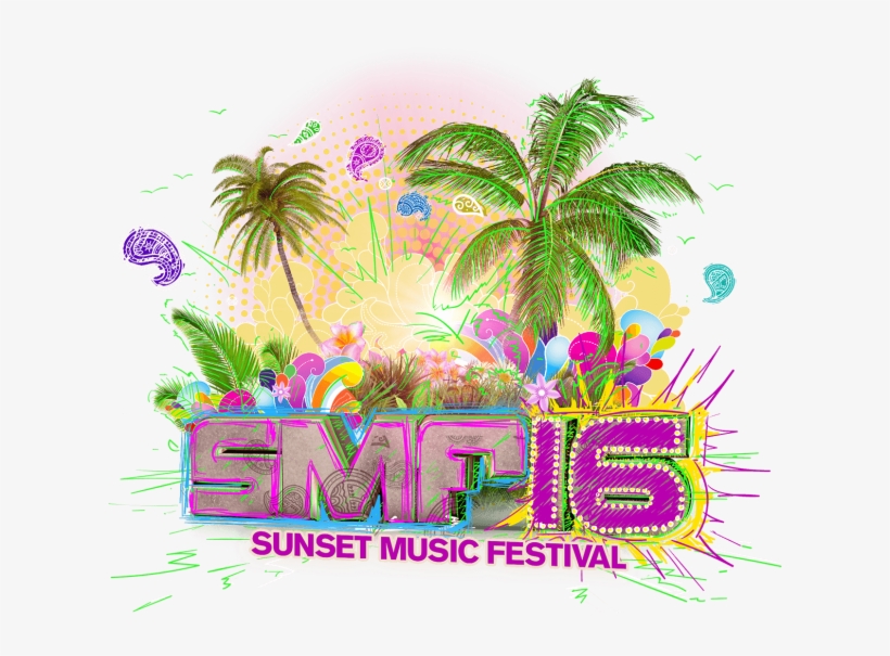 Sunset Music Festival Smf 2016 Header - Sunset Music Festival Png, transparent png download