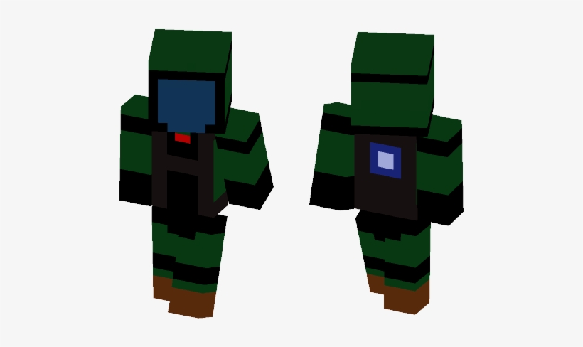 Warface Blackwood Heavy Gunner - Lil Uzi Vert Minecraft Skin, transparent png download