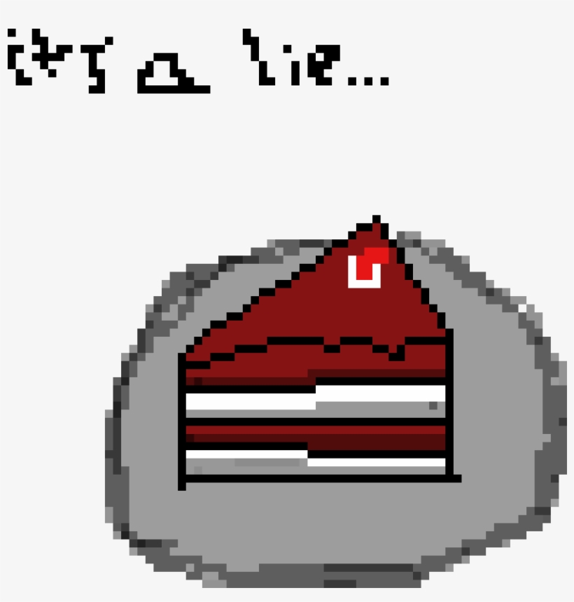 That One Portal Cake You Were Promised - Diagram, transparent png download