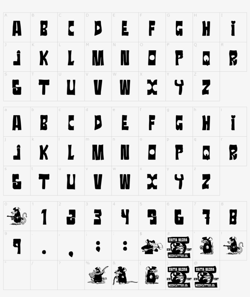 Rata Negra Font - Slim Sans Serif, transparent png download