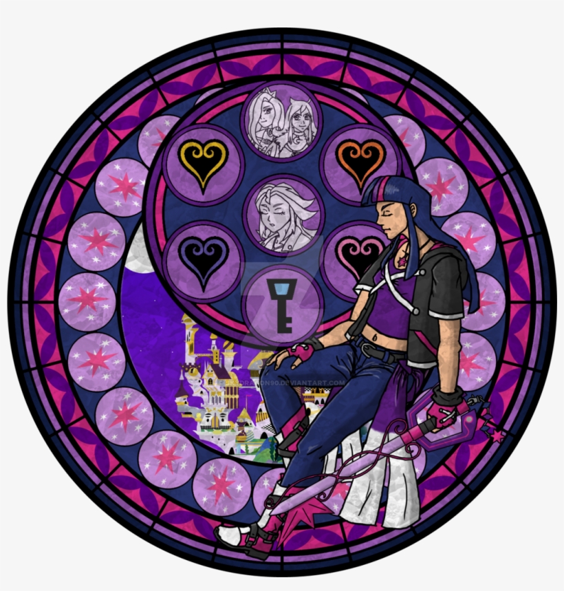 Skydragon90, Dive To The Heart, Keyblade, Kingdom Hearts, - Kingdom Hearts Mlp Sora And Twilight, transparent png download