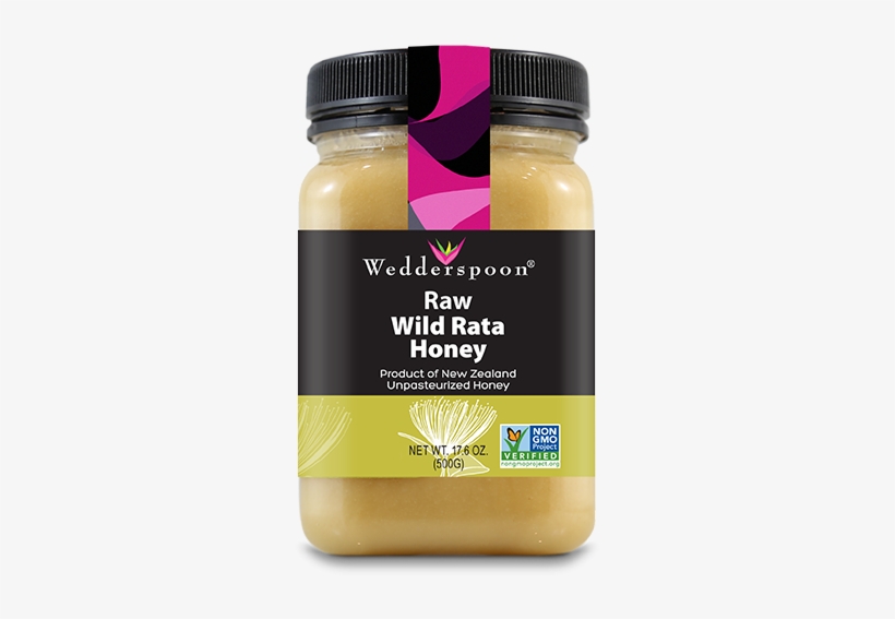 Wedderspoon Organic Wedderspoon Raw Wild Rata Honey, transparent png download