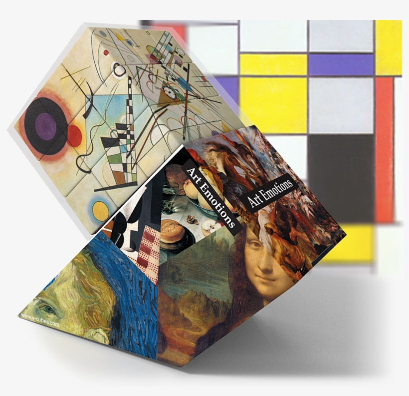 Art Cubes Are Perfect For Souvenirs, Gifts And Giveaways - V-cube Kandinsky 3 Cube Toy, transparent png download