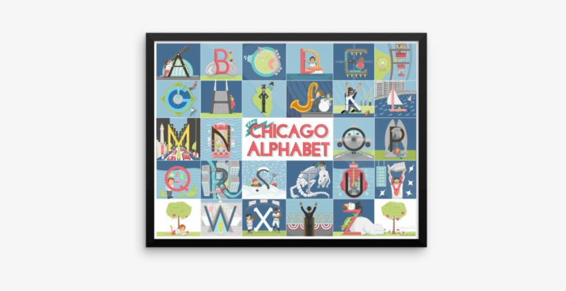 The Chicago Alphabet - Surfing, transparent png download