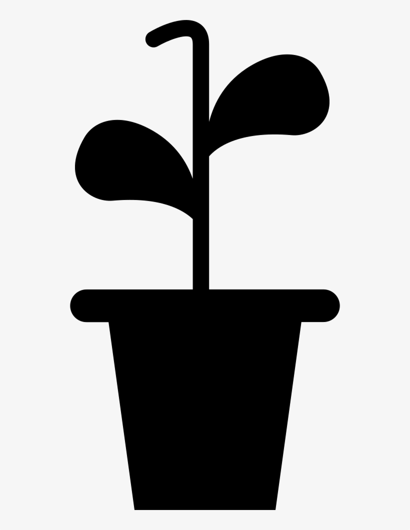 Plant In A Pot Comments - House, transparent png download