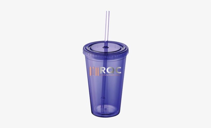 Blank Purple Double Wall Acrylic Tumbler 16oz, Sold - Plastic, transparent png download