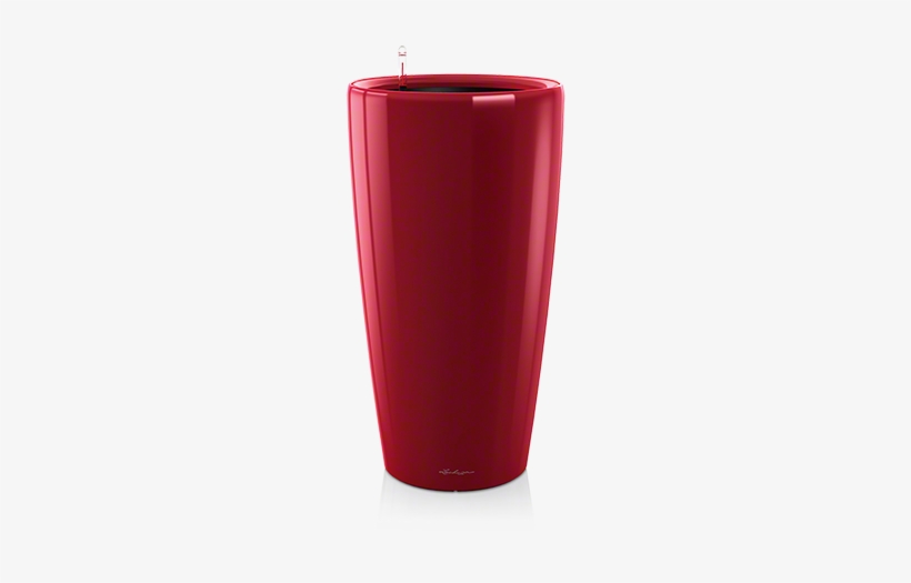 Office Plants - Lechuza Rondo 40 Scarlet Red High-gloss, transparent png download