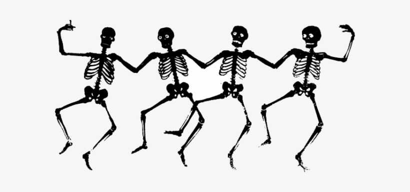 Hay Tres Tipos De Huesos, Planos, Cortos Y Largos - Skeletons Clipart, transparent png download