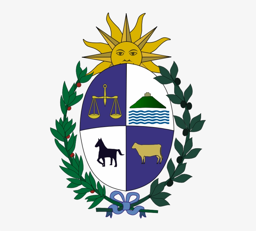 Coat Of Arms Of Felicia - Uruguay Tile Coaster, transparent png download