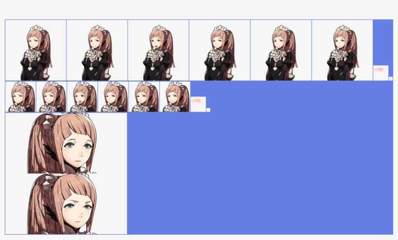 Click For Full Sized Image Felicia - Felicia Fire Emblem Portraits, transparent png download