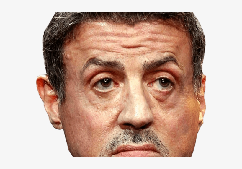 Collection Of Free Face Transparent Human Download - Sylvester Stallone Head Png, transparent png download