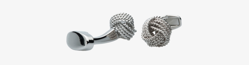 Knotted Cufflink Knotted Cufflink - Cufflink, transparent png download