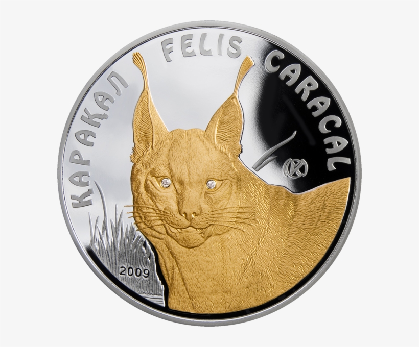Caracal - Монета Тигр Казахстана, transparent png download