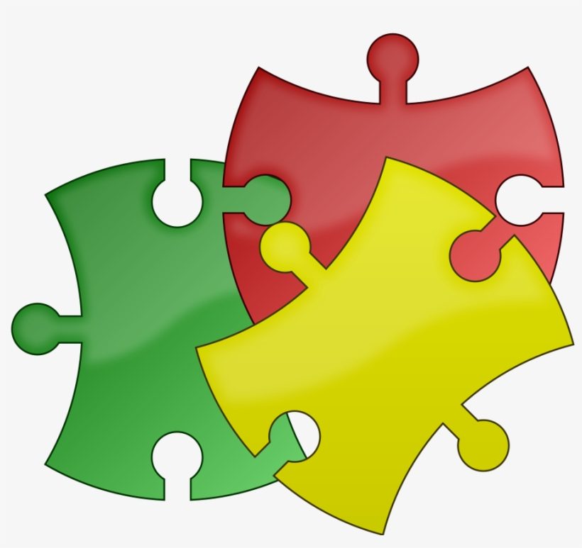 Microsoft Clipart Puzzle - Clipart Puzzles, transparent png download