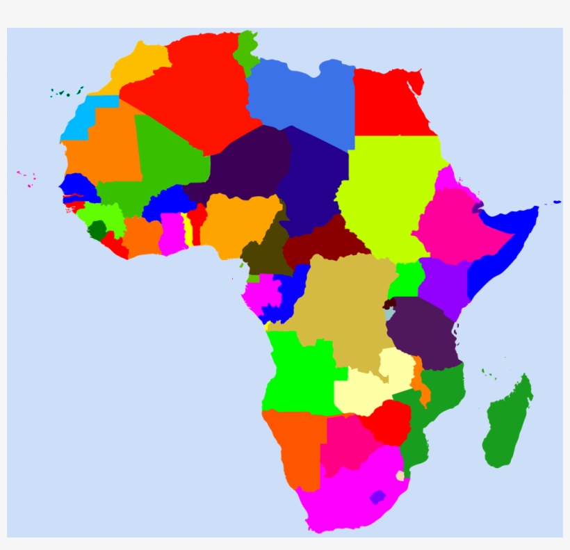 South Africa Forex Restrictions Nigeria Map Png Vector - Copyright Free Pictures Of Africa, transparent png download