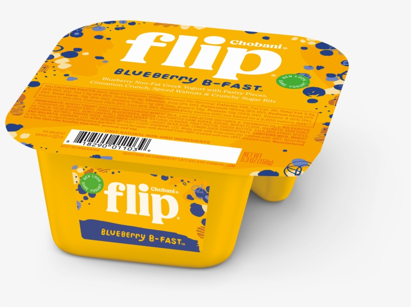 Flip Blueberry B Fast - Box, transparent png download