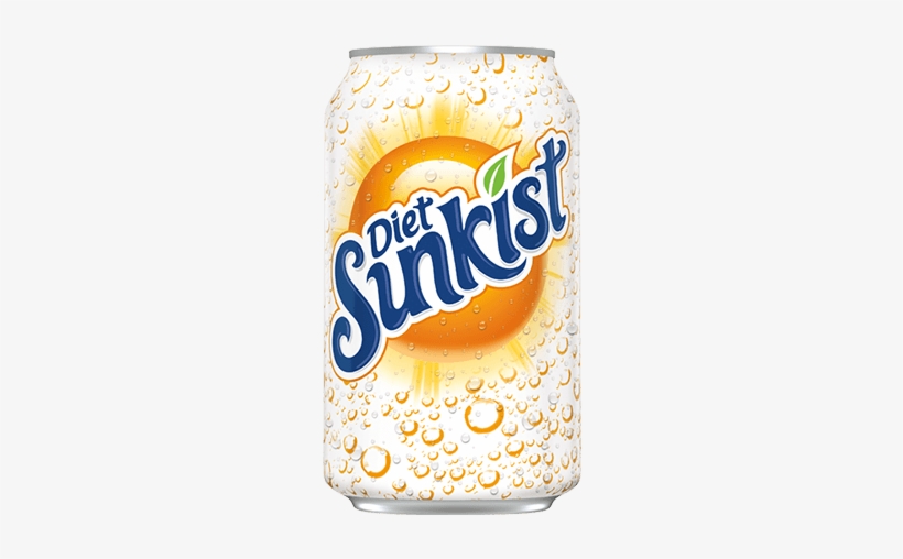 Diet Sunkist Orange Soda - Diet Sunkist, transparent png download