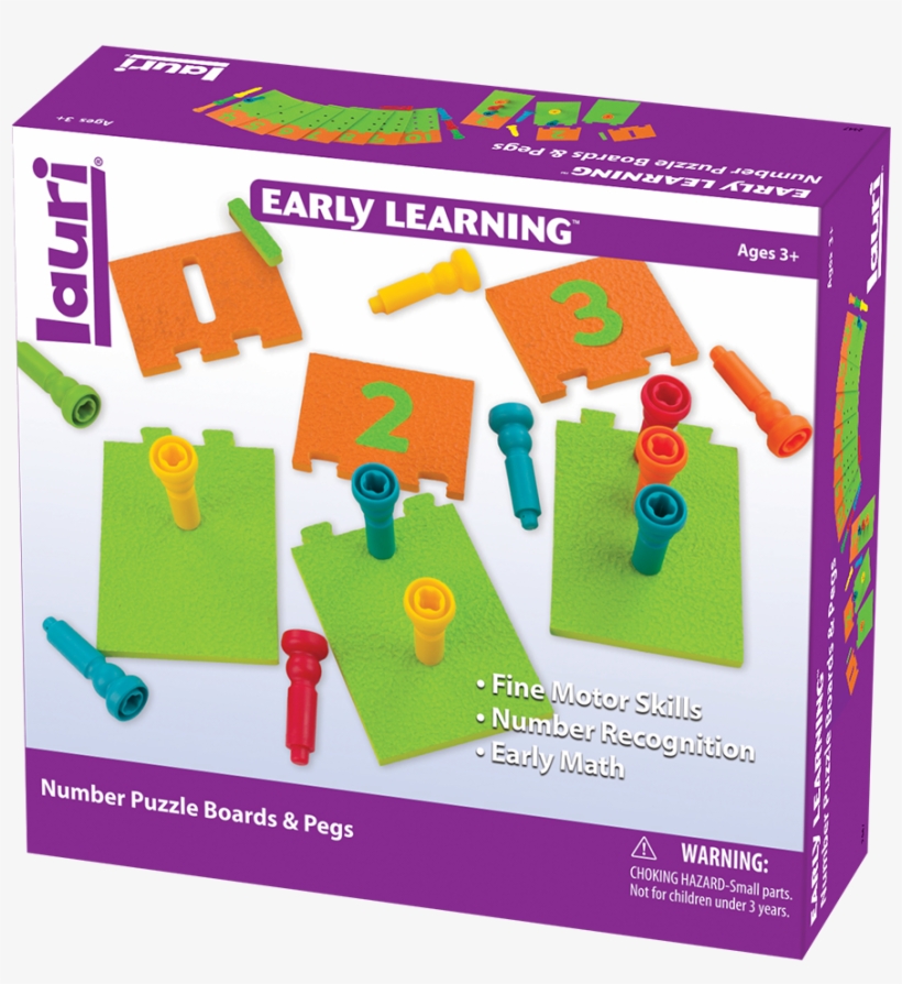 Lauri Logo - Lauri Tall-stackers Number Puzzle Boards & Pegs, transparent png download