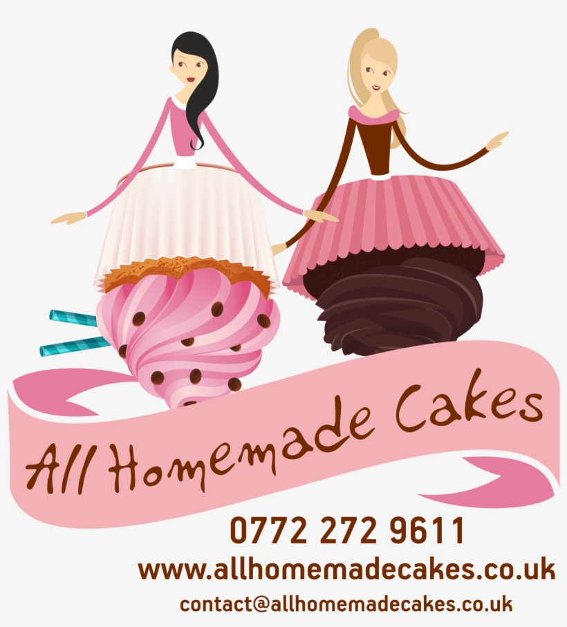 All Homemade Cakes - Home Made Cupcake Logo, transparent png download