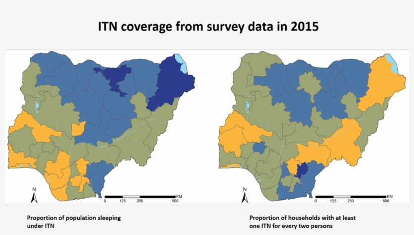 Link Malaria On Twitter - Map Of Nigeria, transparent png download