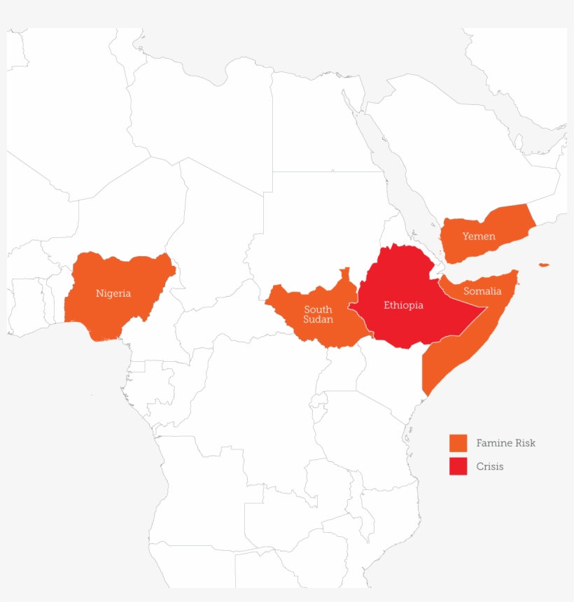 Help Those Suffering From Hunger - Countries Banned By Trump, transparent png download