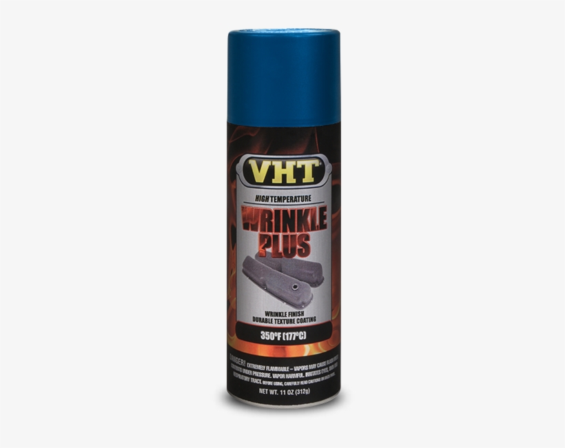 Vht Engine Enamel™ Wrinkle Plus Image - Vht Sp206 Blue Wrinkle Finish Paint - 11 Fl. Oz., transparent png download