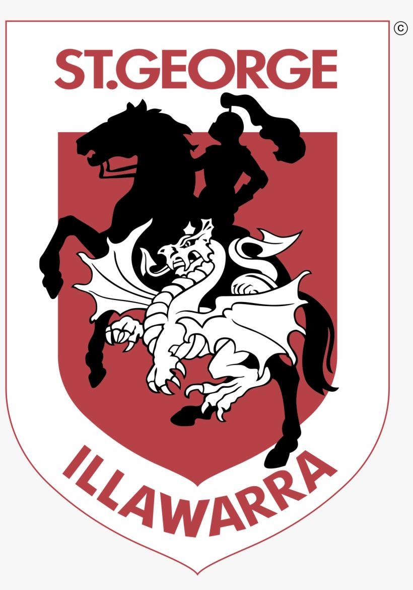 St George Illawarra Dragons Logo Png Transparent - Dragons Vs Sea Eagles, transparent png download
