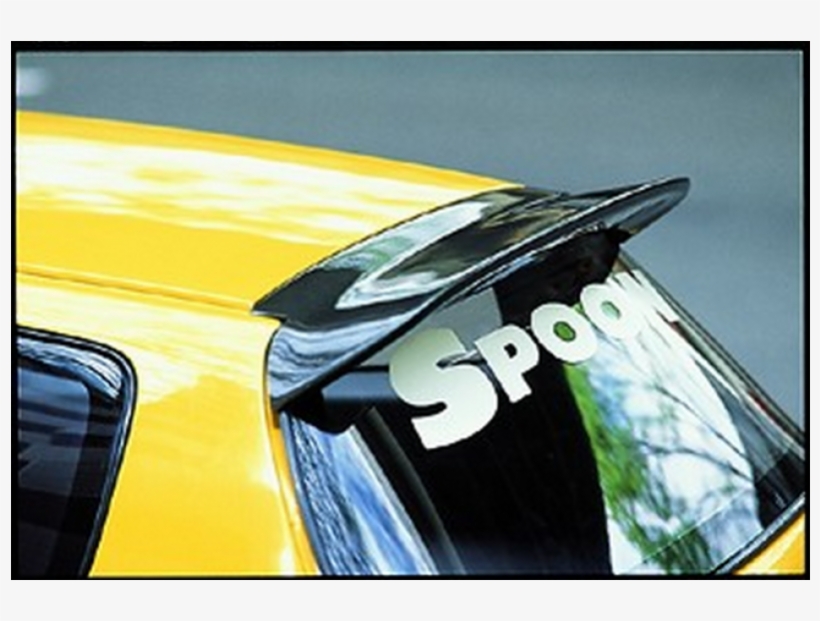 Spoon Sports Civic Eg 92-95 Duckbill Carbon Spoiler - Civic Eg Spoon Spoiler, transparent png download