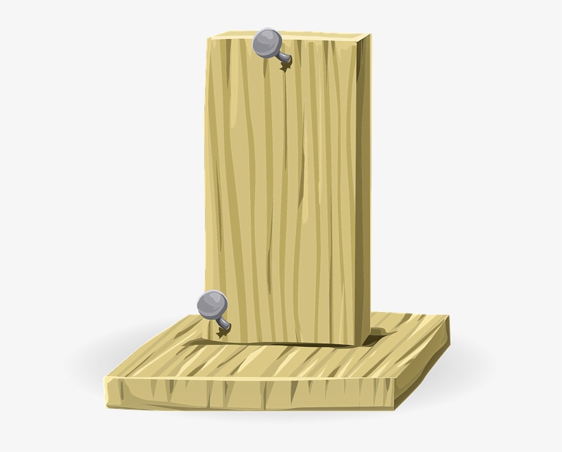 Placa De Madeira Em Png - De Desenhos Na Madeira Com Pregos, transparent png download