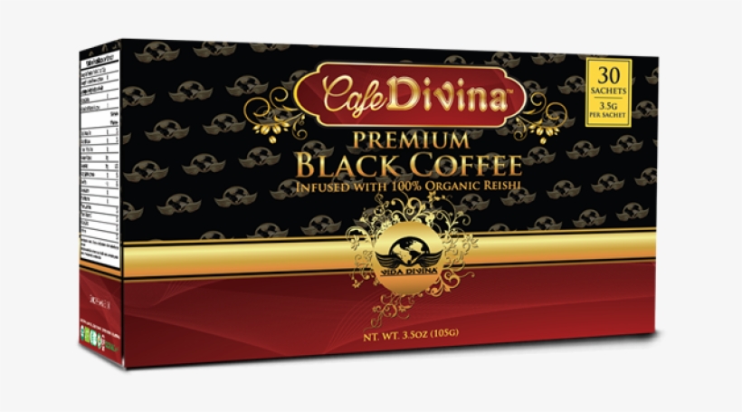 Black Coffee Vida Divina, transparent png download