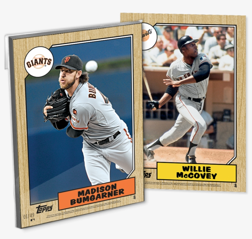 2016 San Francisco Giants '87 Tribute Complete Set, transparent png download