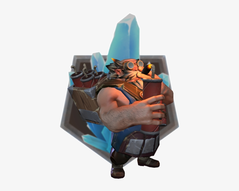 #dwarfheim #demolitionman #demoman #art #devs #gamedev - Action Figure, transparent png download