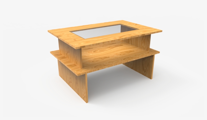 A Construção Se Dá A Partir De Chapas De Madeira Pinus - Coffee Table, transparent png download