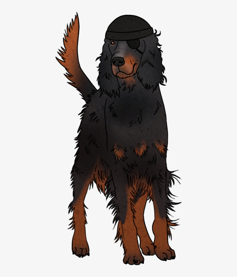 “the Akc Describes The Gordon Setter Temperament As - Moscow Water Dog, transparent png download