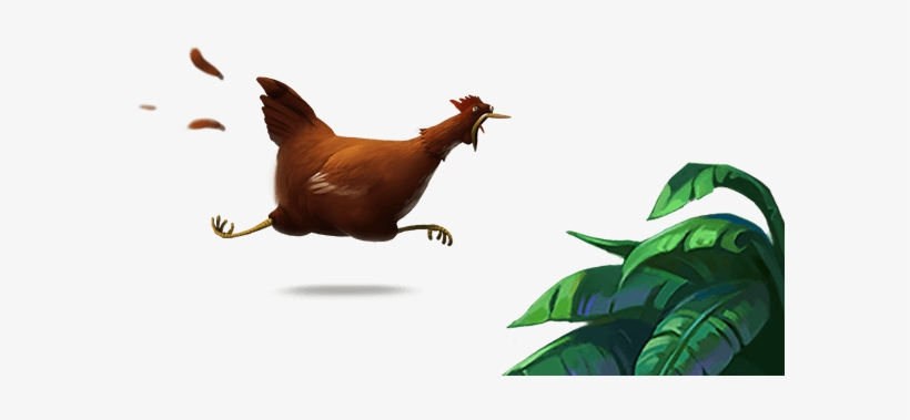 La Gallina Che Corre Su Plinga - Graphic Design, transparent png download