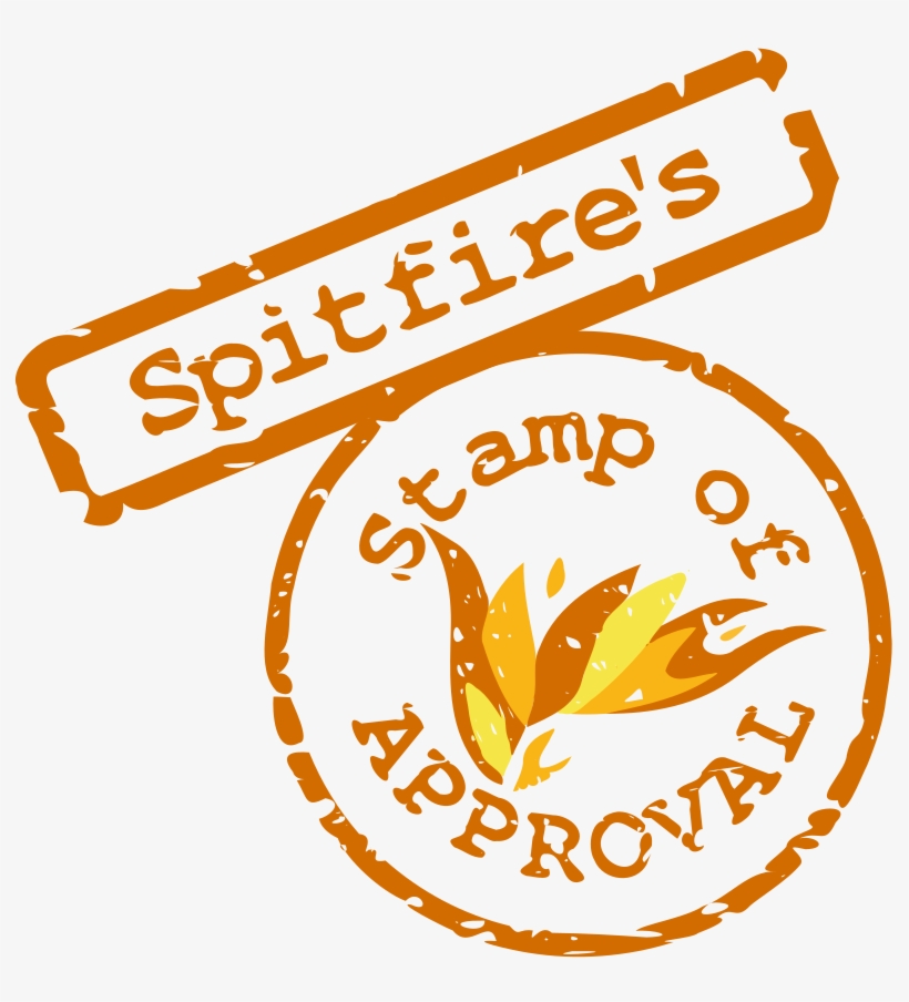 Spitfire, Stamp Of Approval, Svg, - Fluttershy Approved, transparent png download