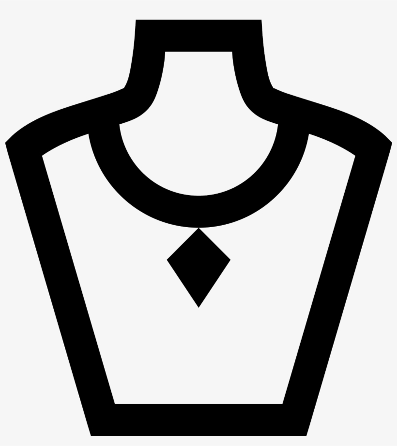 A Necklace With A Thin Chain And Large Diamond Shaped Bijoux Icon Transparent Png 1600x1600 Free Download On Nicepng