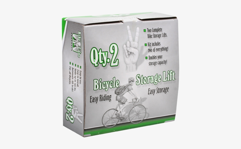 Bike Lane Products Trainer - Bicycle Storage Lift Bike Hoist Set Of 2, transparent png download