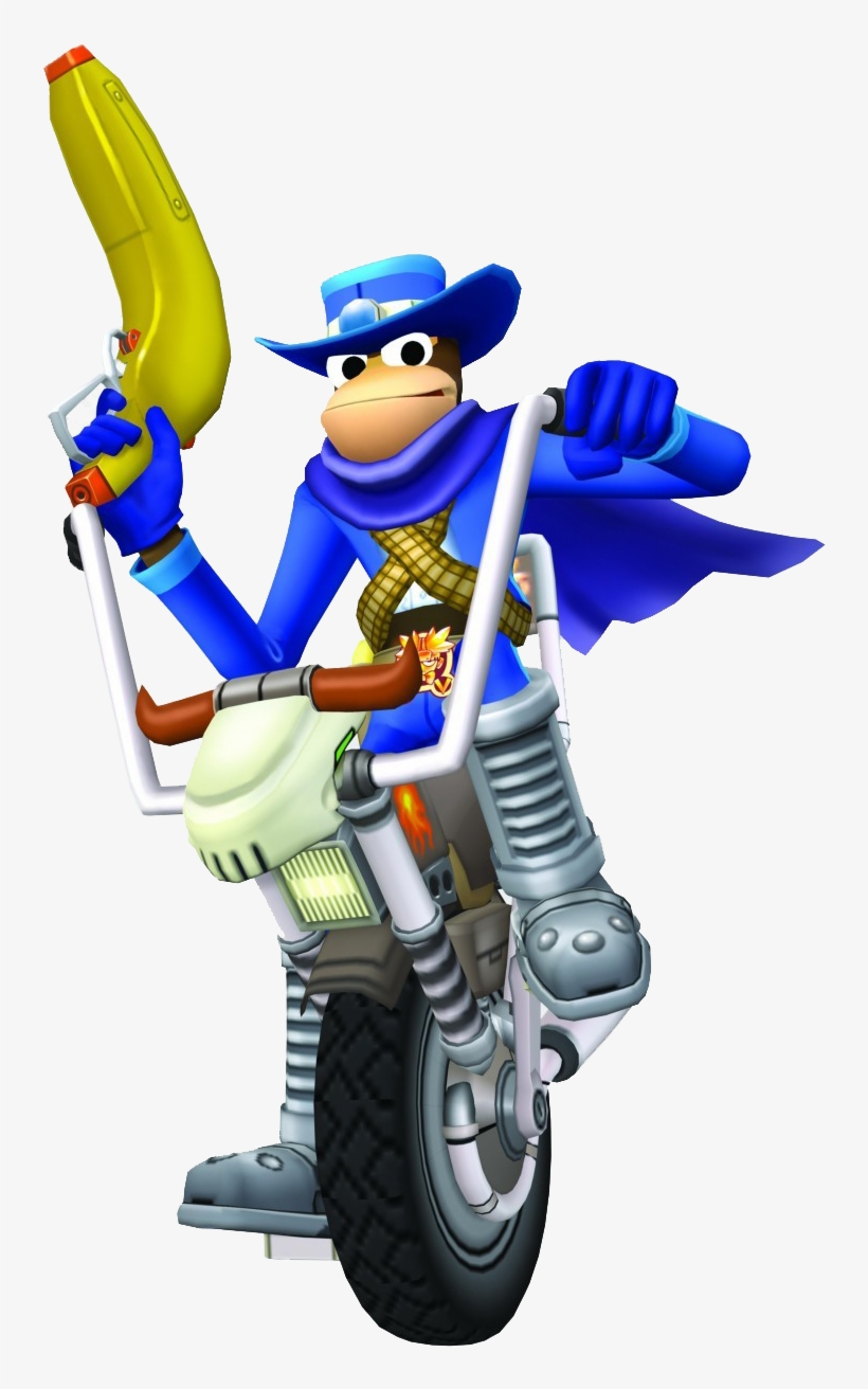 590kib, 778x1260, Blue Monkey - Ape Escape 2 Apes, transparent png download