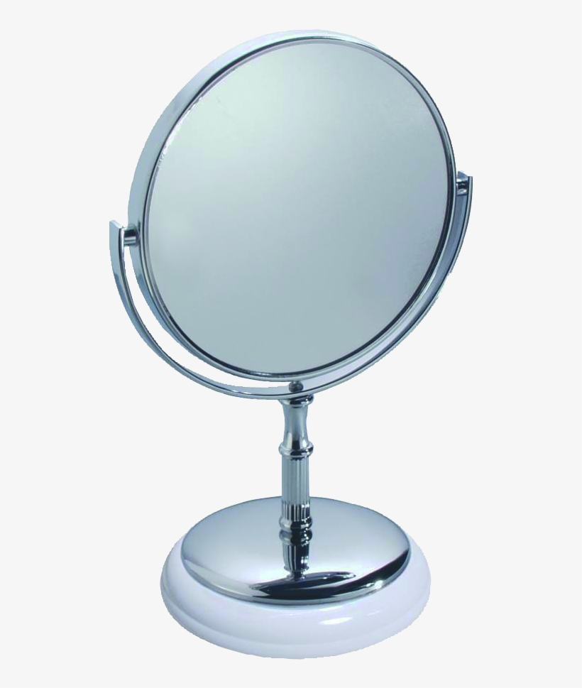 Home > - Interdesign White Vanity Mirror, Face Mirrors, transparent png download