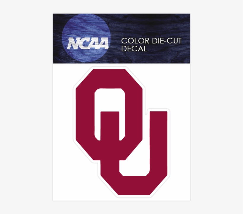 Oklahoma Sooners Logo Ncaa Die Cut Vinyl Car Sticker - Oklahoma Sooners, transparent png download