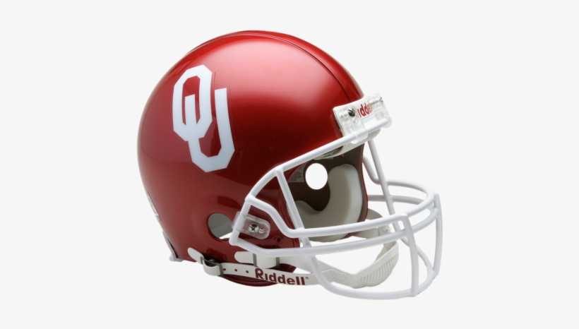 Oklahoma Sooners Full Size Authentic Proline Ncaa Helmet - Denver Broncos Old Helmet, transparent png download
