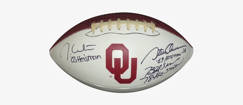 Steve Owens, Billy Sims , Jason White Autographed Oklahoma, transparent png download