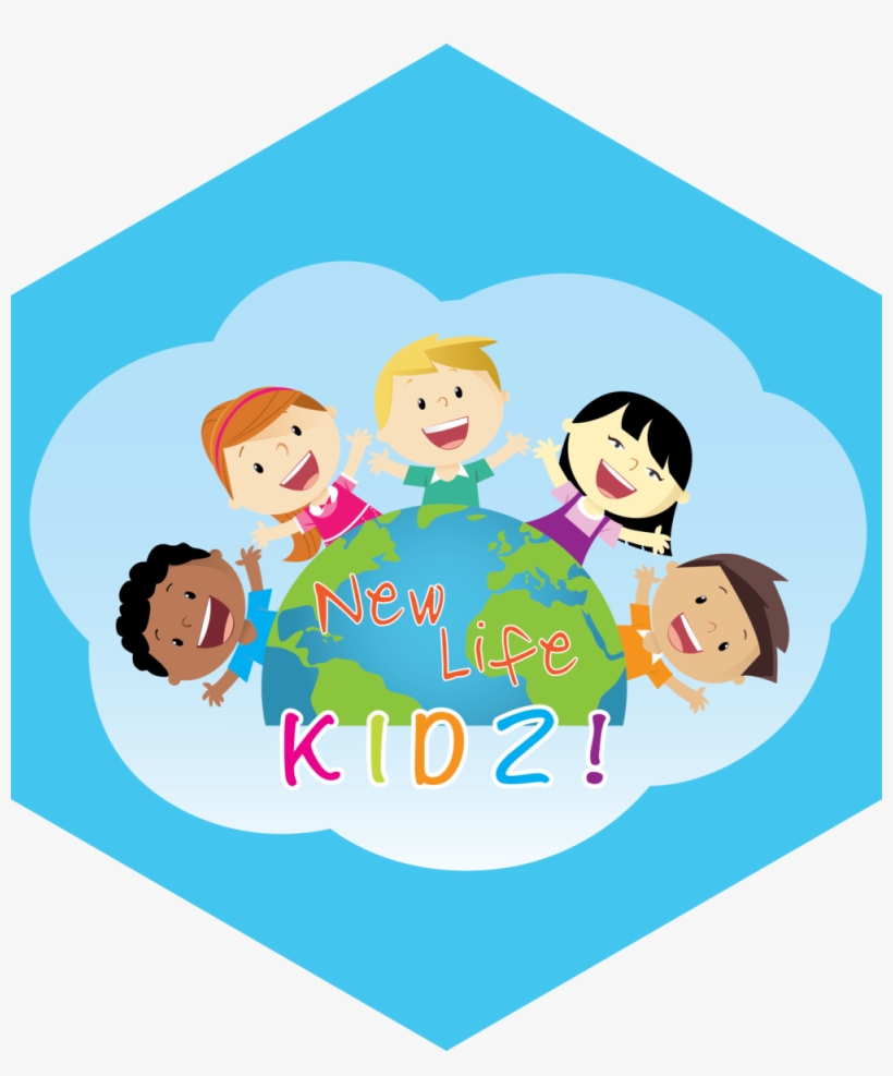 New Life Kidz Final Logo Hexagon, transparent png download
