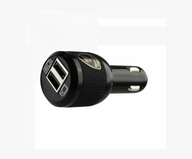 Lamborghini Diablo D4 Usb 12v/24v Car Charger - Diablo D4 Usb Car Charger 2400 Mah Black, transparent png download