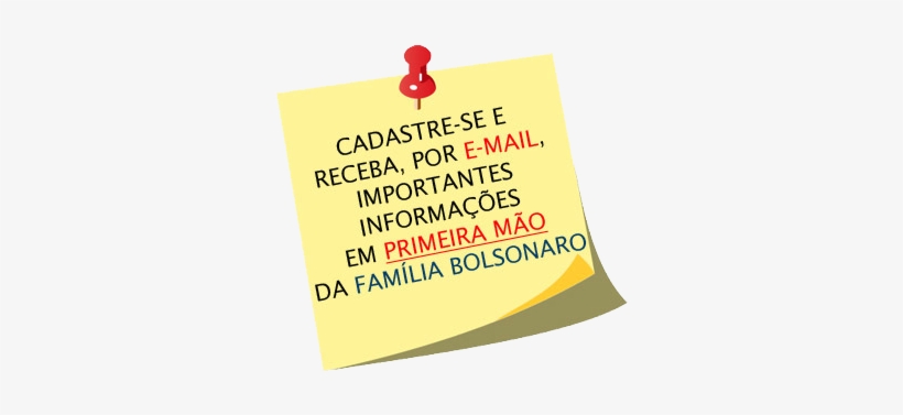 Bolsonaro Cadastro Popup - Recursos Financeiros, transparent png download