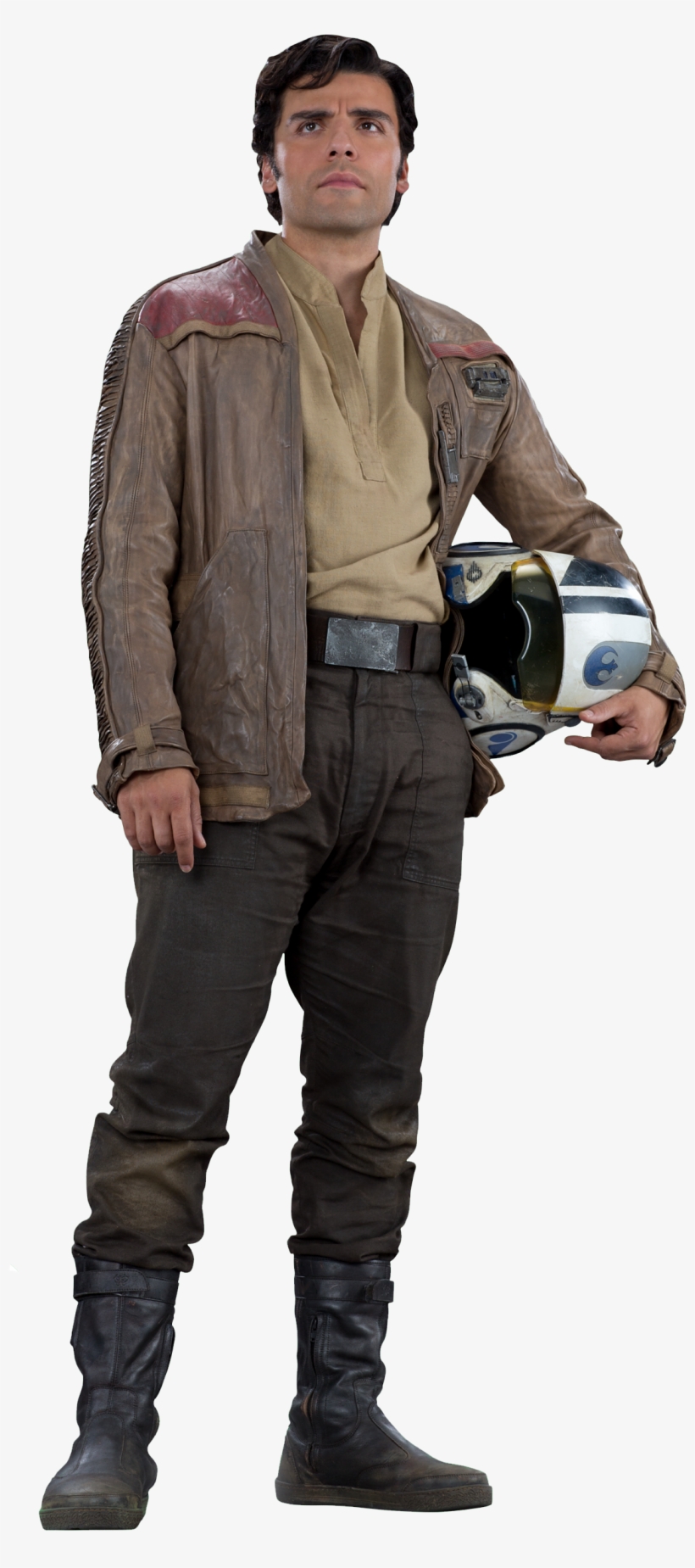 Poedameron2-fathead - Poe Dameron The Last Jedi, transparent png download