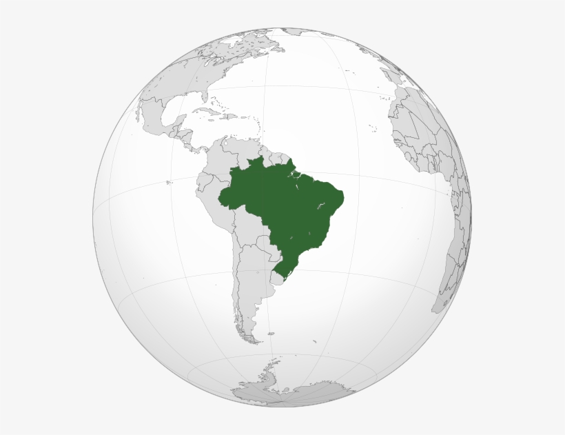 Brazil's Presidential Election Frontrunner Jair Bolsonaro - Map Brazil Vs United States, transparent png download
